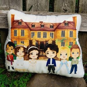 Pride and Prejudice Pillow. New.